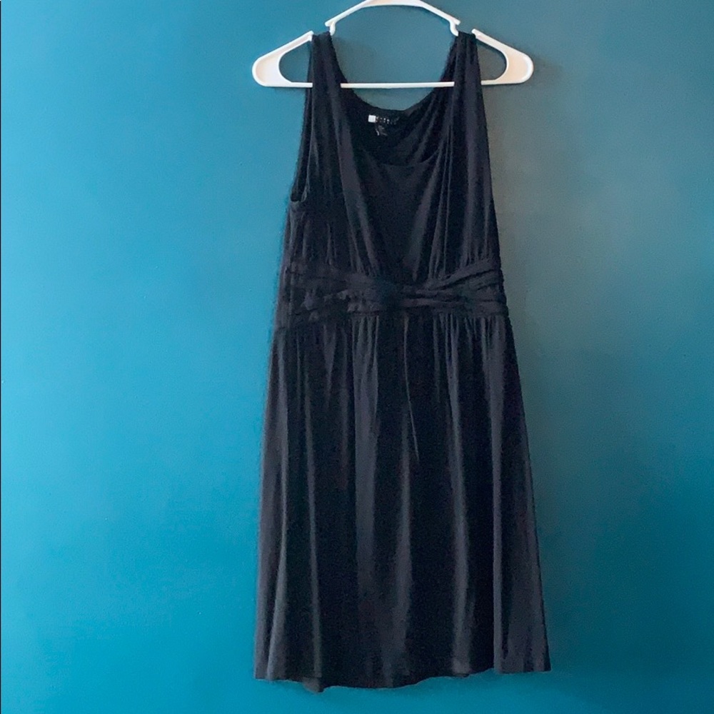 Flowy black dress
